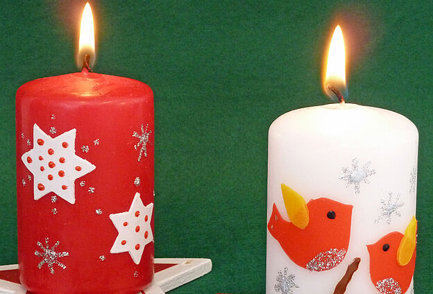 Weihnachtskerzen