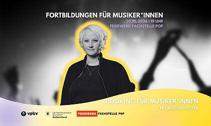 Booking für Musiker*innen