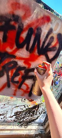 Sa 26.06.2021  - GRAFFITI WORKSHOP für Jugendliche von 12 – 18 Jahren