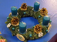 Mi 24.11.2021  - ADVENTSKRANZ BINDEN
