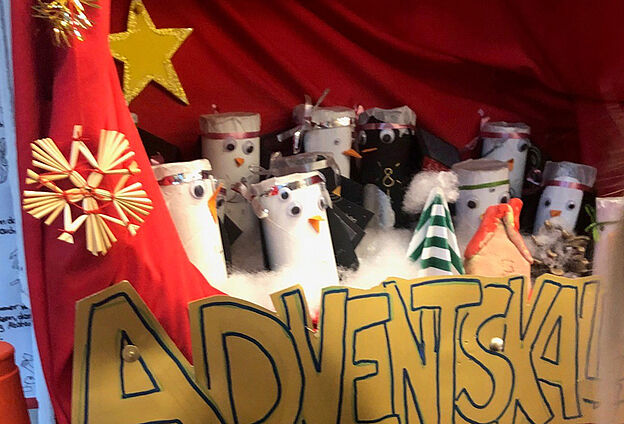 Adventskalender basteln