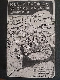 Do 21.09.2023 BLACK RAT CONCERTS - BLACK RAT CONCERT #40
