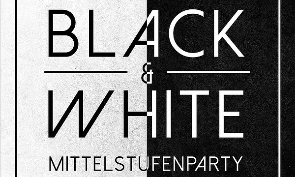 MÜNCHNER MITTELSTUFENPARTY: Black & White