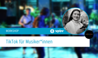 Di 24.10.2023 WORKSHOPS 2023 - TIKTOK FÜR MUSIKER*INNEN