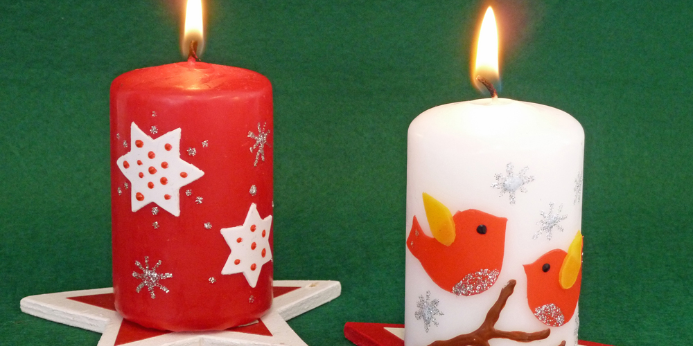 Weihnachtliche Kerzenwerkstatt