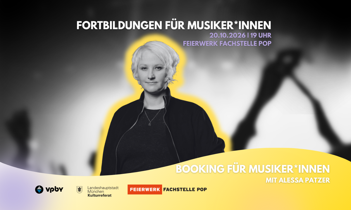 Booking für Musiker*innen