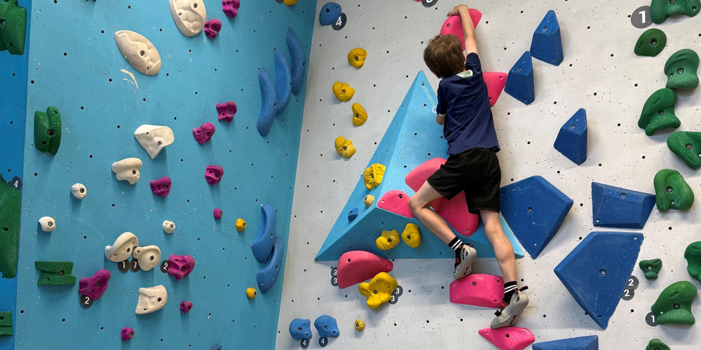 Klettern in der Boulderwelt Freiham